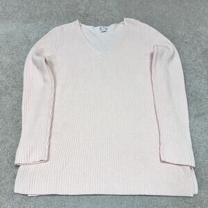J.Crew Sweater Women’s Pink Long Sleeve Pullover Size Small Wool Blend